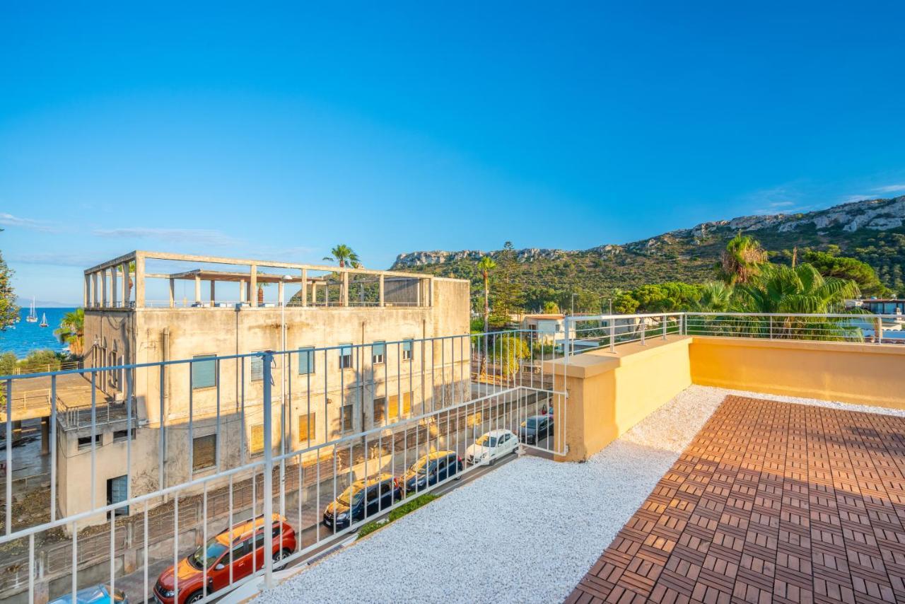 Terrazza Sella Del Diavolo - Vista Mare - Wifi Ac Apartman Cagliari Kültér fotó