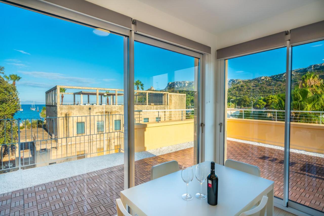 Terrazza Sella Del Diavolo - Vista Mare - Wifi Ac Apartman Cagliari Kültér fotó