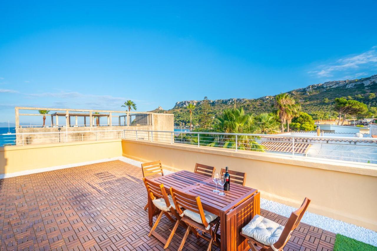 Terrazza Sella Del Diavolo - Vista Mare - Wifi Ac Apartman Cagliari Kültér fotó